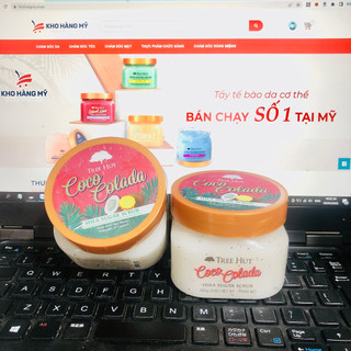 Tẩy Tế Bào Chết Cơ Thể - Tree Hut Chính Hãng (Mua Nhiều Giảm Giá), Hạt Đường Từ Thiên Nhiên 255g