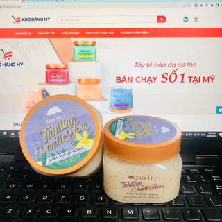 Tẩy Tế Bào Chết Cơ Thể - Tree Hut Chính Hãng (Mua Nhiều Giảm Giá), Hạt Đường Từ Thiên Nhiên 255g