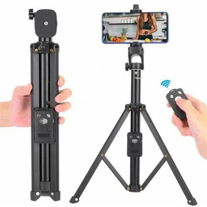 Gậy Chụp Ảnh 3 Chân Yunteng VCT 1688L - Tripod Bluetooth Quay Video & Livestream Chuyên Nghiệp