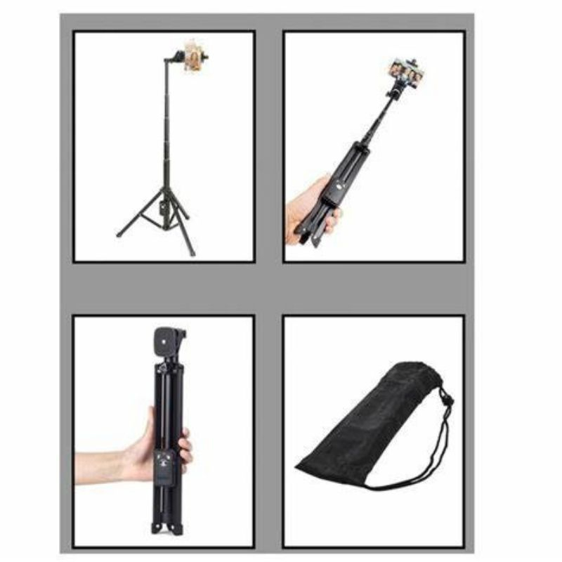 Gậy Chụp Ảnh 3 Chân Yunteng VCT 1688L - Tripod Bluetooth Quay Video & Livestream Chuyên Nghiệp