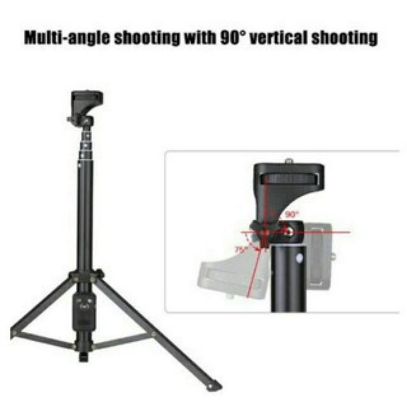 Gậy Chụp Ảnh 3 Chân Yunteng VCT 1688L - Tripod Bluetooth Quay Video & Livestream Chuyên Nghiệp