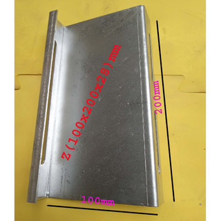 Bát Z mạ kẽm nhúng nóng dày 2mm loại tốt chuyên dùng lắp pin năng lượng mặt trời