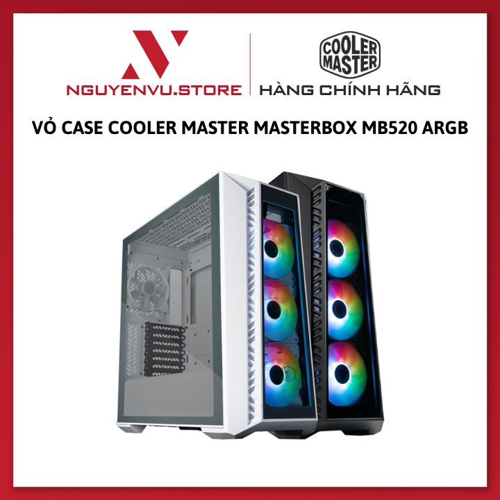 Vỏ Case Cooler Master MasterBox MB520 ARGB – MB520 Mesh – Mid Tower ...