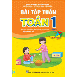 Sách - Bài Tập Tuần Toán 1 - Biên soạn theo chương trình GDPT mới - Cánh Diều - ndbooks