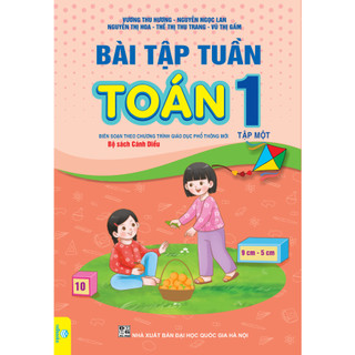 Sách - Bài tập tuần Toán 1 Tập 1 - Cánh Diều