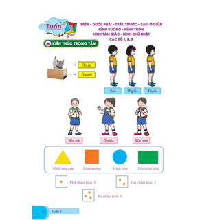 Sách - Bài tập tuần Toán 1 Tập 1 - Cánh Diều