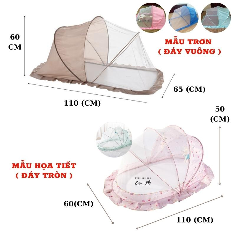 mùng xếp cho bé, màn chùm cho bé, màn xếp gấp gọn cho bé, mùng chụp em bé