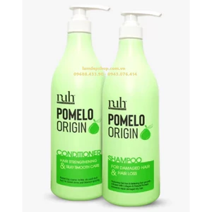 Bộ gội xả - Nuh Pomelo Origin - Kích thích mọc tóc, phục hồi hư tổn (850ml x 2) - LT