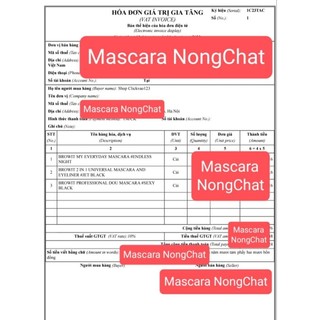 Mascara 2 Đầu Nongchat 2 in 1 Universal Mascara and Eyeliner