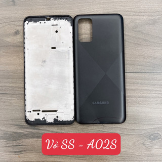 Lưng vỏ samsung a02s, nắp lưng, lưng nhựa, benzen, khung sườn màn hình, vỏ bộ sam sung a025, S142