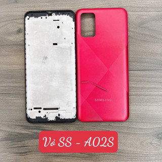 Lưng vỏ samsung a02s, nắp lưng, lưng nhựa, benzen, khung sườn màn hình, vỏ bộ sam sung a025, S142