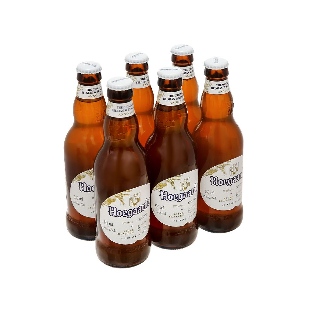 Bia Hoegaarden White - lốc 6 chai 330ml | Shopee Việt Nam