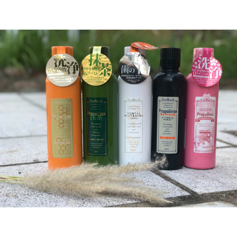 Nước súc miệng Propolinse 5 loại Nhật Bản ngăn mảng bám, thơm miệng chai 600ml - PhuongAnHouse