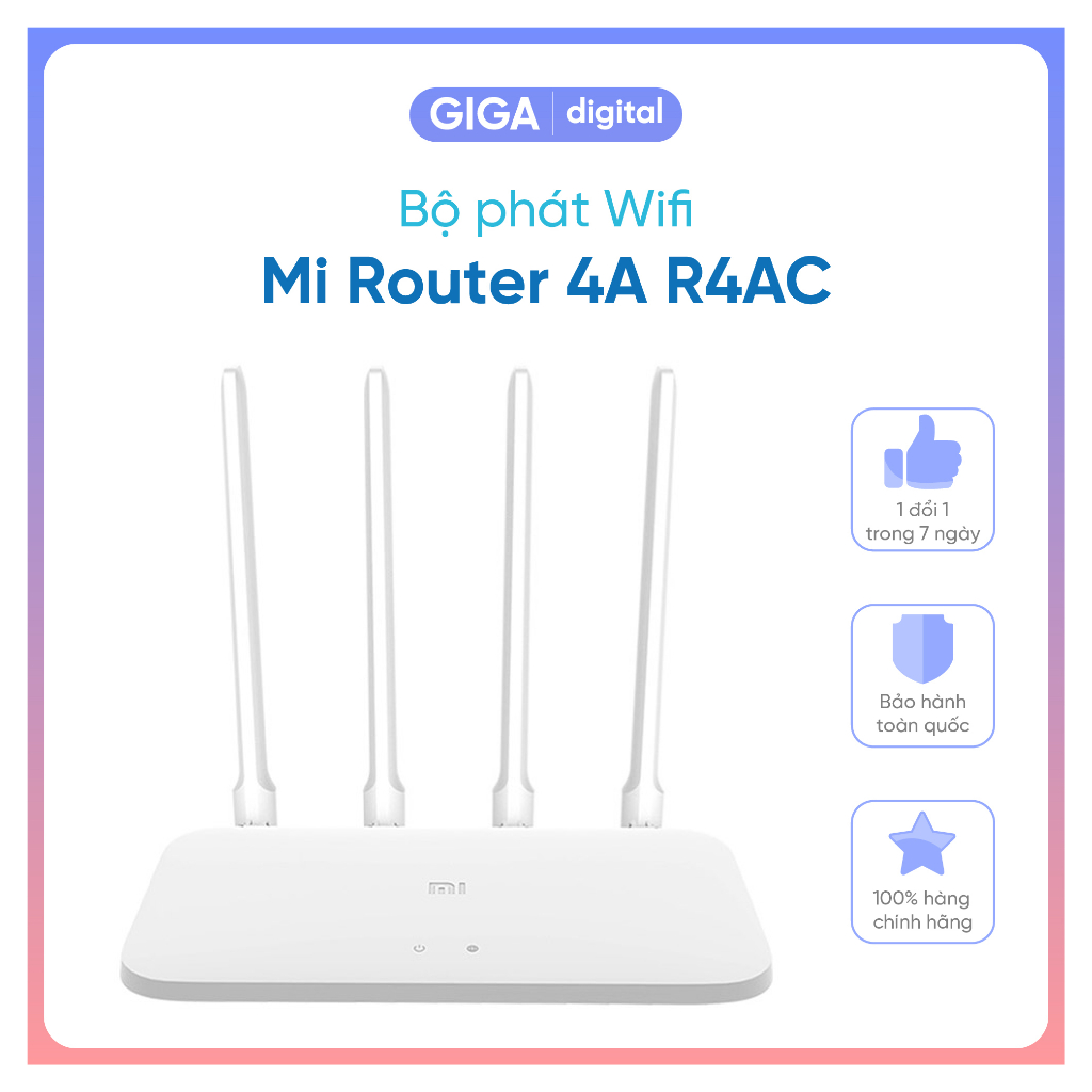 Bộ phát Wifi Xiaomi Mi Router 4A R4AC | Shopee Việt Nam