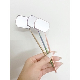 Gương soi mi đa chức năng MD LASHES Gương có tay cầm dài để kiểm tra các dụng cụ ghép nối mi giả