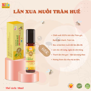 Lăn xua muỗi tràm huế - Bảo nhiên - 10ml
