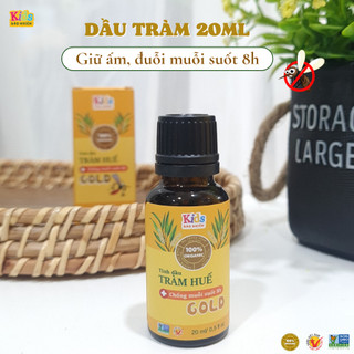Tinh Dầu Tràm Huế Bảo Nhiên 20ml - Chiết xuất từ 100% cây tràm gió nguyên chất
