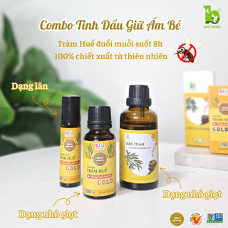 Tinh Dầu Tràm Huế Bảo Nhiên 20ml - Chiết xuất từ 100% cây tràm gió nguyên chất