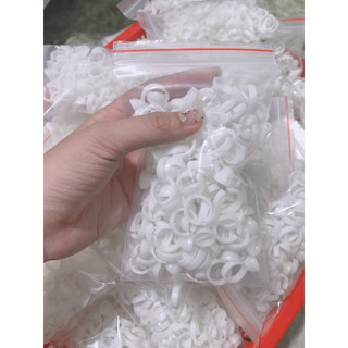 nhẫn đựng keo nối mi 100 nút và 50 nút - DỤNG CỤ NỐI MI