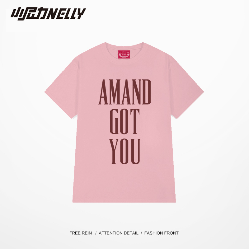 Ảnh Áo thun NELLY Cotton 260gsm Premium - Amand Got You Tay Lỡ Form Rộng Nam Nữ 4