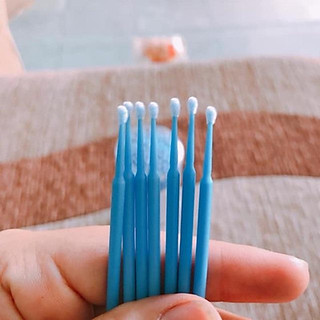 Tăm tháo mi bịch 100 cây_keo nối mi_dụng cụ nối mi