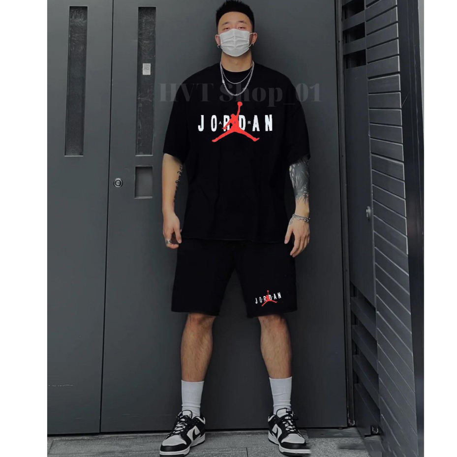 Bộ quần áo thể thao nam Fordan Đen | Shopee Việt Nam