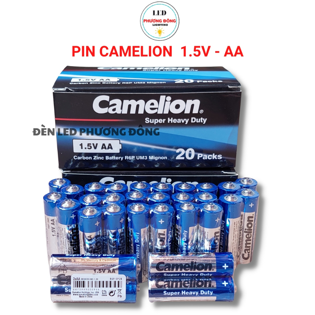 Hộp 40 Viên Pin Tiểu 2a 3a 1 5v Camelion Shopee Việt Nam