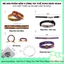 Set Bộ 5 In 1 Kiểu Vòng Tay Thể Thao Thời Trang Phong Cách Đội Tuyển, Tuyển Thủ Bóng Rổ Basketball