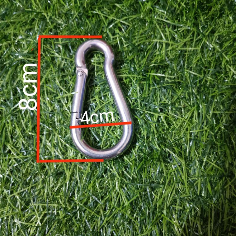 Móc bấm treo phụ kiện máy gym(móc phi 8)