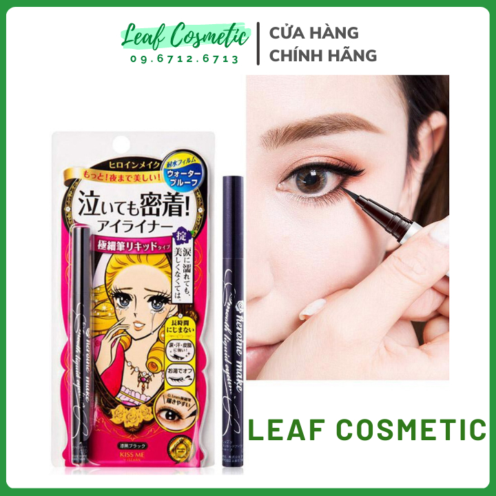 [ CHÍNH HÃNG ] Bút kẻ mắt nước Isehan Heroine Make Kiss Me Liquid