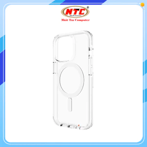 Ốp Lưng Magnetic Silicone Clear Case cho Táo từ 8 Plus đến 17 Pro Max (Trong)