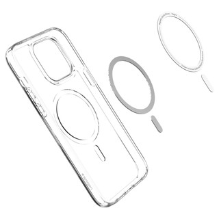 Ốp Lưng Magnetic Silicone Clear Case cho Táo từ 8 Plus đến 17 Pro Max (Trong)
