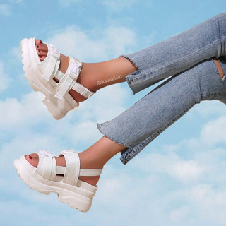 [Có sẵn size nam nữ] BUCKLE SANDALS - GIÀY SANDALS Phối Khoá Đế 6cm nhẹ như mây Kawaii Viet Nam