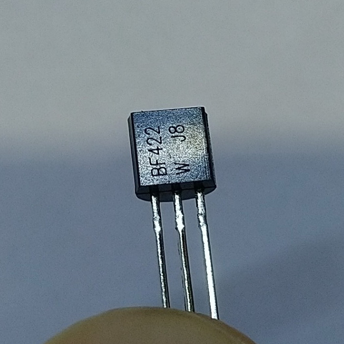 [10 con] (KT1) Transistor BF422 TO-92 NPN 100mA 250V (F422) | Shopee ...