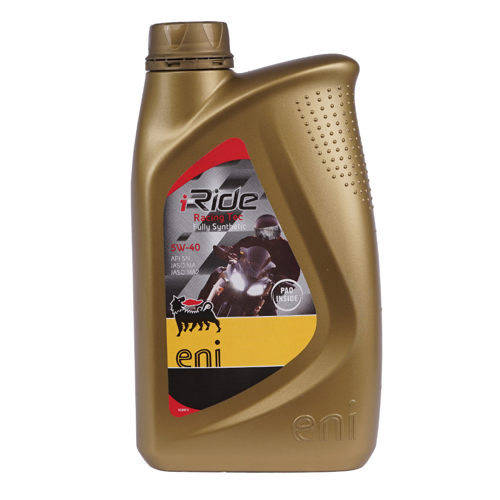 Nhớt tổng hợp mẫu mới Eni I-Ride Racing 5w-40 (Made In Italy) - Ý ...
