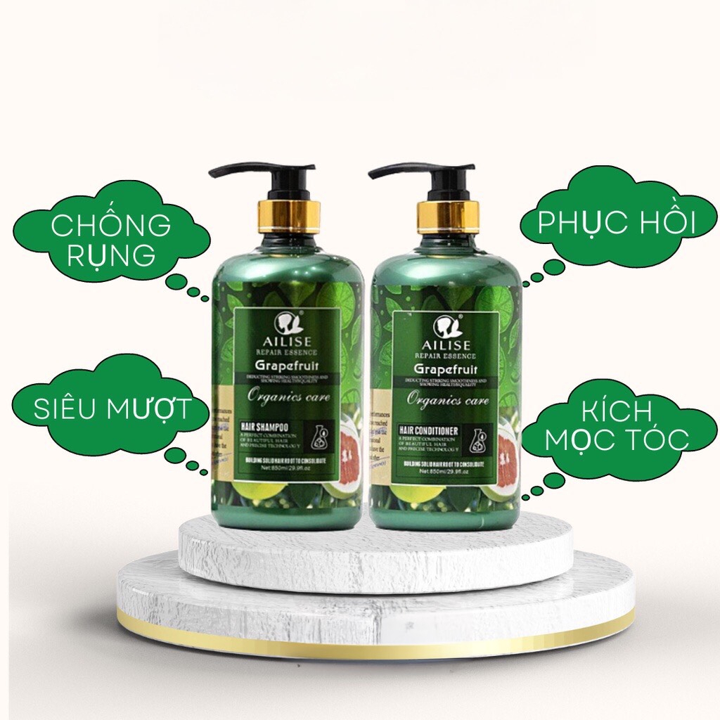 Dầu Gội Ngăn Ngừa Gàu , Chống Rụng Tóc , Hỗ Trợ Mọc Tóc GỘI BƯỞI 𝗔𝗜𝗟𝗜𝗦𝗘