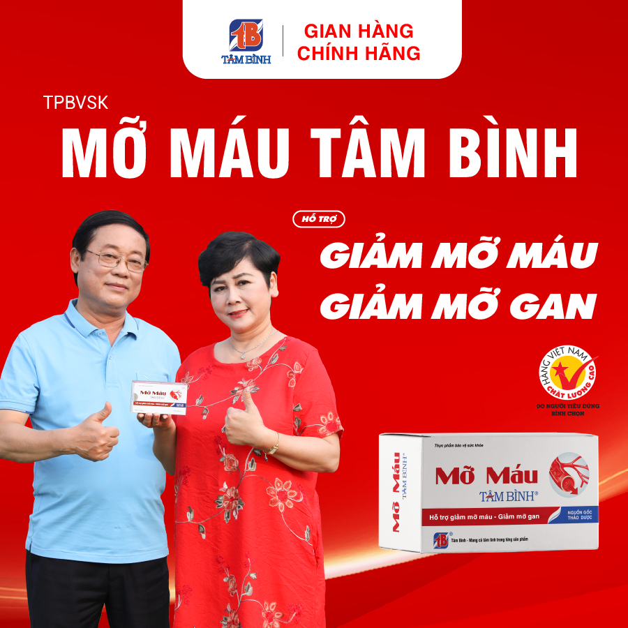 Ảnh Mỡ Máu Tâm Bình - Hỗ trợ giảm mỡ máu, giảm mỡ gan 1