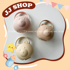 Hộp Đựng Ti Giả TGM Hình Gấu Dễ Thương Hàn Quốc Cho Bé