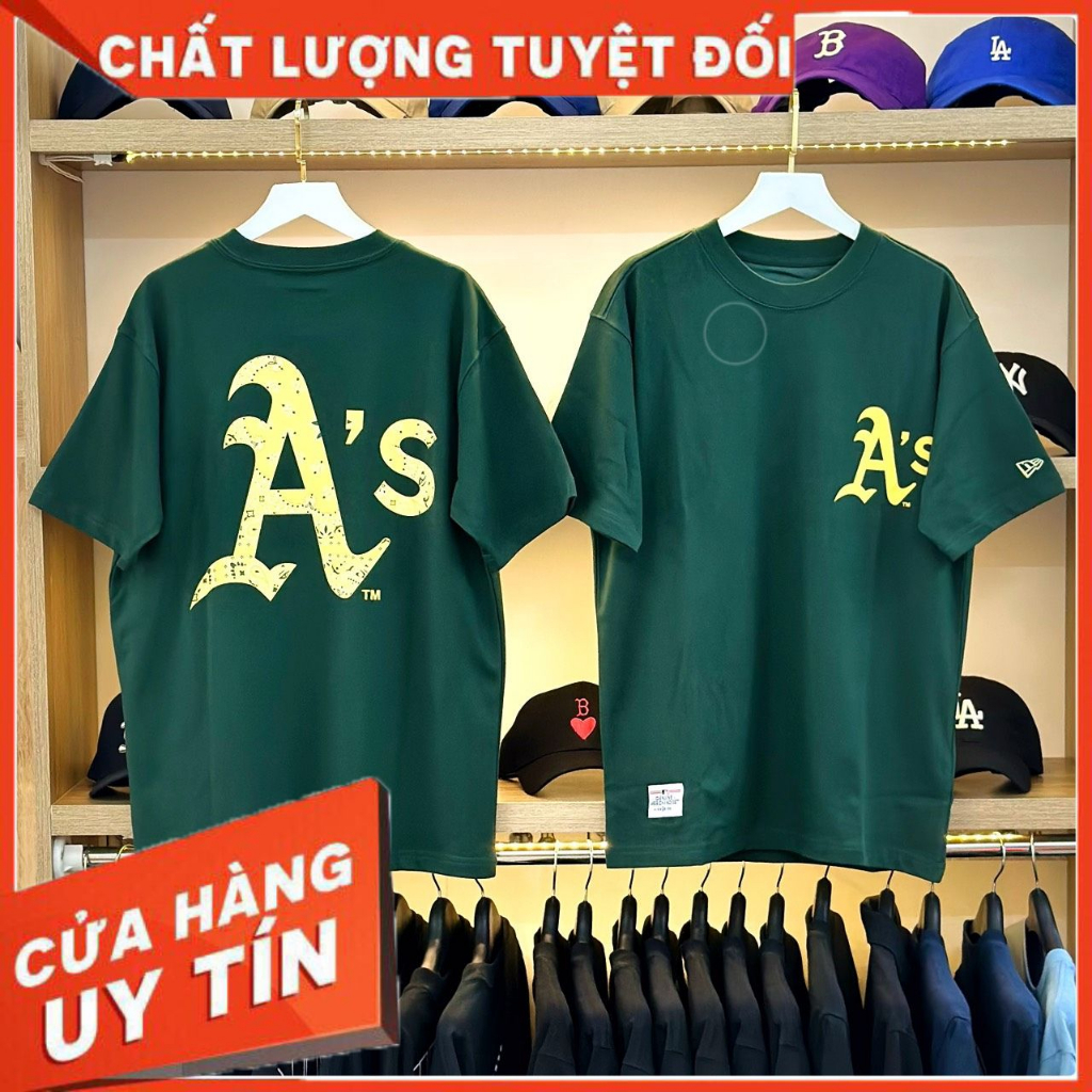 MLB Oakland Athletics Boys´ Poly T-Shirt 海外 即決-