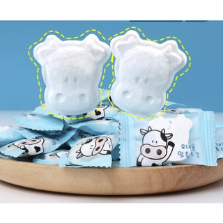 Khăn tắm, Khăn mặt nén du lịch bằng cotton dùng một lần