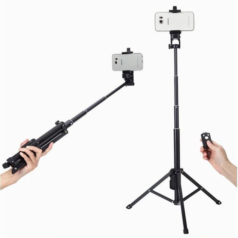 Gậy Chụp Hình Yunteng VCT 1688L - Tripod Chân Máy 3 Chân, Remote Bluetooth, Hỗ Trợ Livestream, Quay Chụp