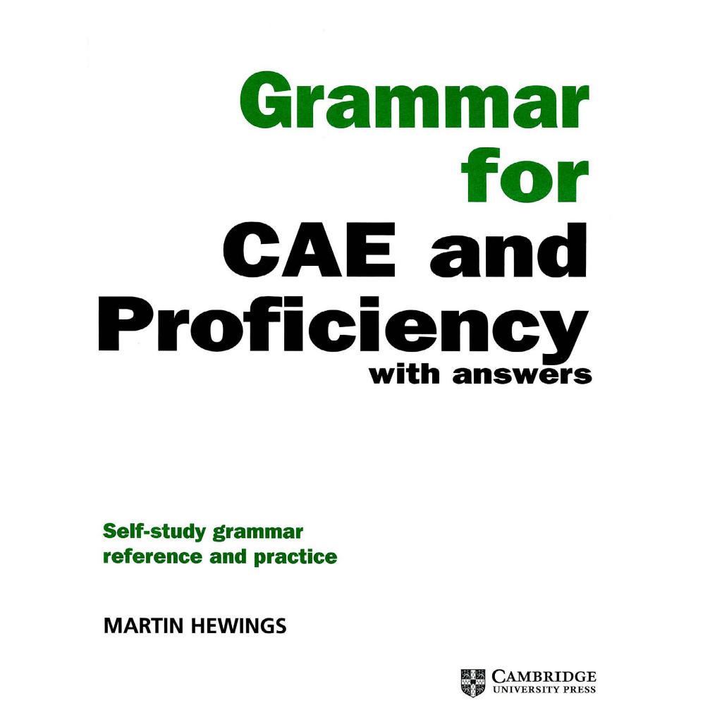 語学・辞書・学習参考書 Cambridge Grammar for CAE and Proficien Grammar and Vocabulary For Cambridge Advanced and