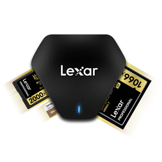 Đầu đọc thẻ nhớ Lexar RW500 đọc 3 khe thẻ SD, MicroSD và CompactFlash USB 3.1 Tốc độ 312MBs