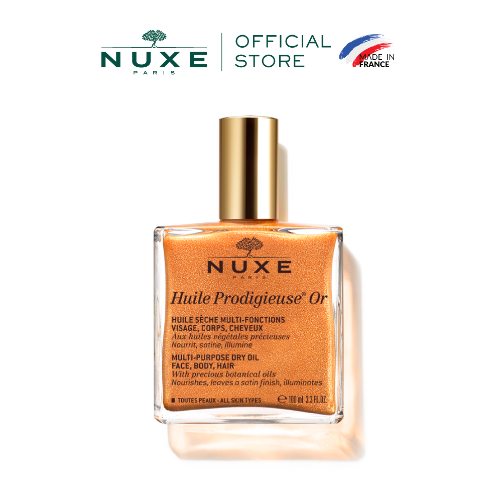 Ảnh Dầu dưỡng khô đa năng có nhũ Nuxe Huile Prodigieuse Shimmering Dry Oil 100ml 2