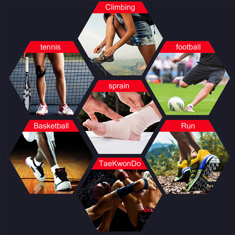 Băng Quấn Cổ Chân Đá Bóng, Leo Núi, Tennis, Chạy Bộ, Võ Thuật, Bóng Rổ