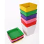 Chậu nhựa V20 vuông trồng hoa cây cảnh văn phòng , chậu vuông màu trắng dày đẹp, KT 20x20cm