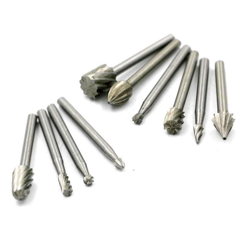 Bộ 10 mũi mài khắc gỗ lũa cốt 3mm
