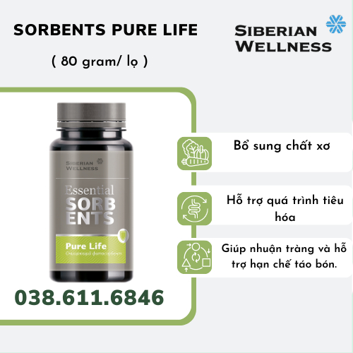 [Hỗ trợ tiêu hóa] Pure Life Siberi - Thực phẩm bảo vệ sức khỏe ...
