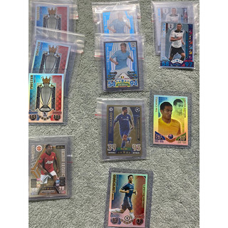 Thẻ Cầu Thủ Bóng Đá VIP SUPPER RARE Match Attax Limited Tổng Hợp Các Mùa ( Thẻ Cực Hiếm )