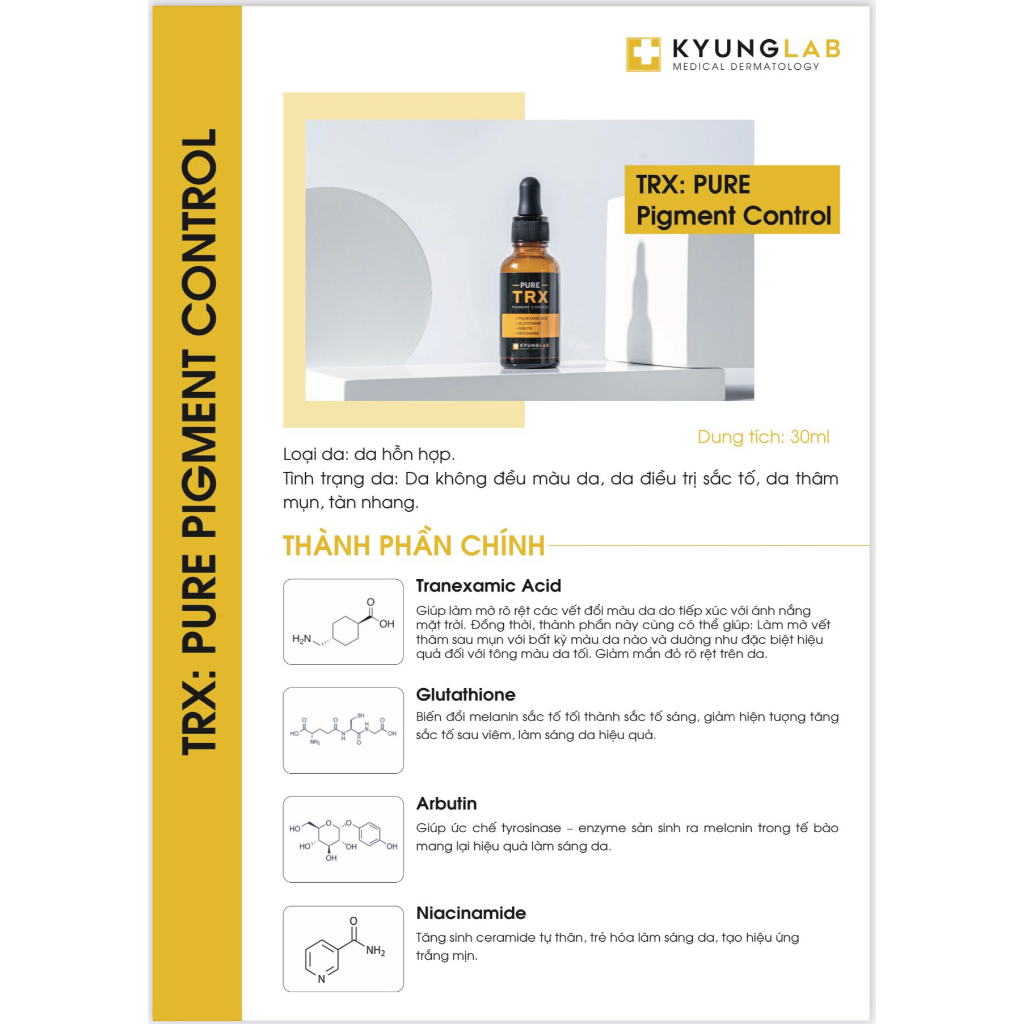 Serum Kyung Lab Pure TRX Pigment Control